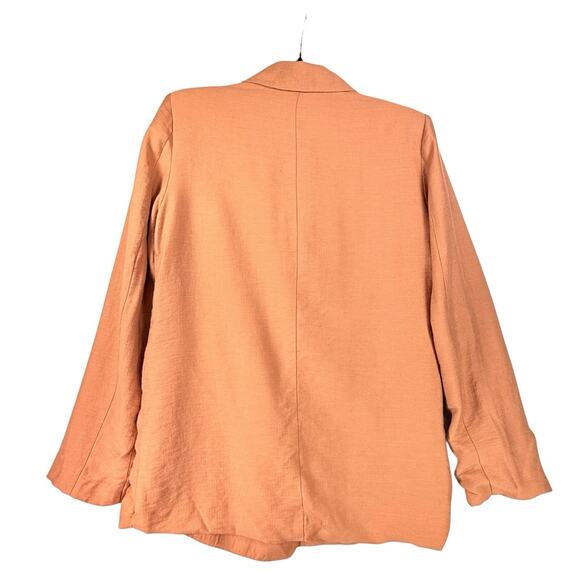 ASTR The Label Allegra Oversized Double Breasted Blazer Suit Jacket XS Orange - Picture 6 of 13